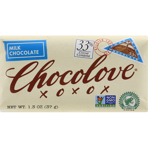 Chocolove Milk Chocolate, 33% Cocoa Content Same-Day Delivery or