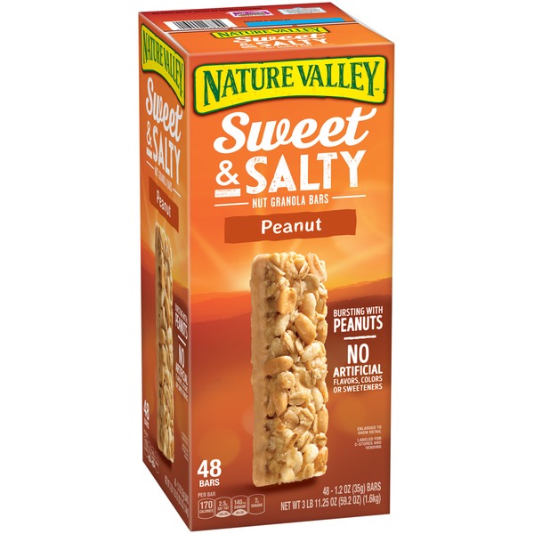 Nature Valley Sweet & Salty Nut Peanut Granola Bars from Costco Instacart
