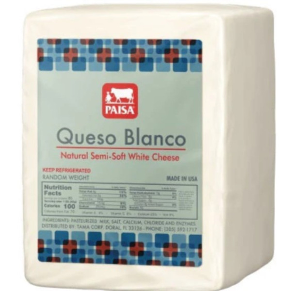 Paisa White Cheese 5lb