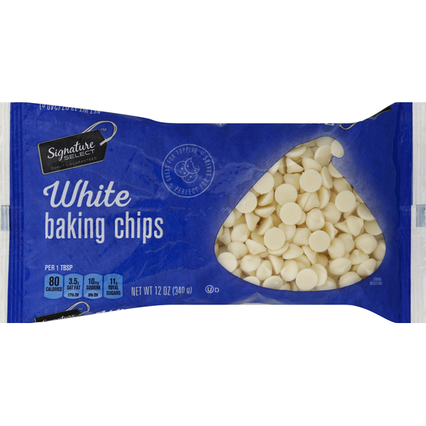 SIGNATURE SELECTS Baking Chips, White