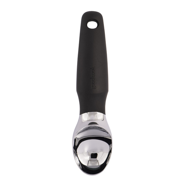 GoodCook Touch Touch Ice Cream Scoop, Cast Zinc Head with Comfort