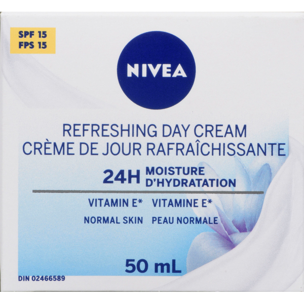 NIVEA SPF15 24 Hour Moisture Boost & Refresh Day Cream Same-Day