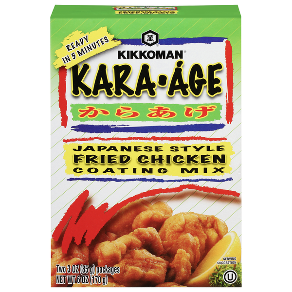 Kikkoman Coating Mix, Fried Chicken, Japanese Style