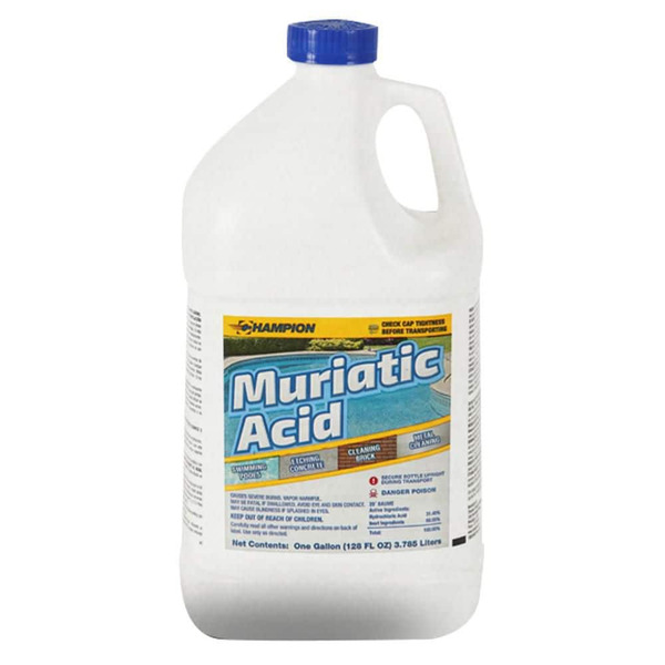 Champion 1 Gallon Muriatic Acid (2-pack)