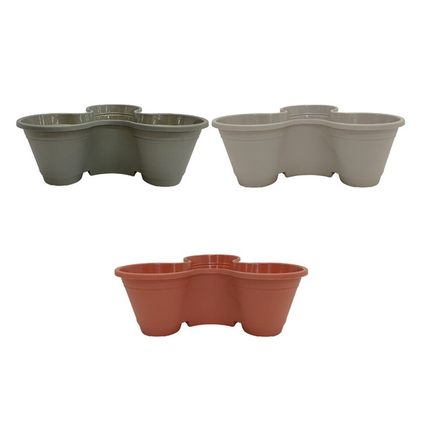 Outdoors by Design Vertical Stackable Plastic 3-Section Planters Same-Day  Delivery | Family Dollar