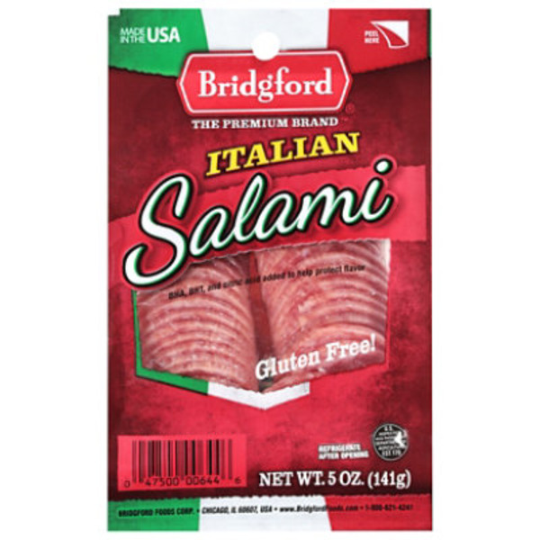 Bridgford Gluten Free! Italian Salami