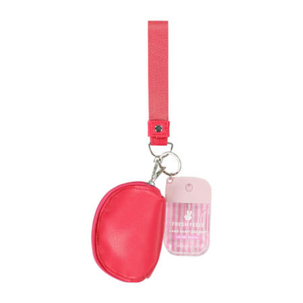 Fresh Feels Hot Girl Lychee Peachy Keychain Bag Spray Set