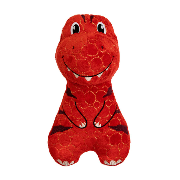 G Mason Bite Force Dino Dog Toy - Red