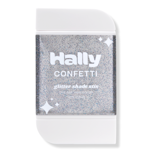 HALLY Glitter Shade Stix Temporary Hair Glitter - Confetti