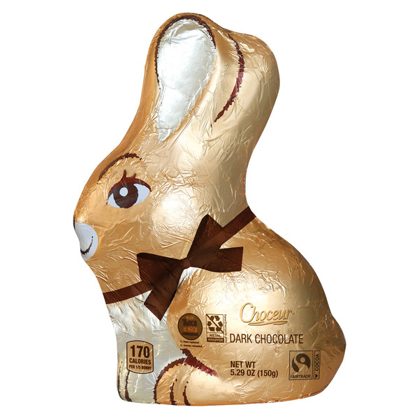 Choceur Sitting Bunny Dark Chocolate Same-Day Delivery or Pickup