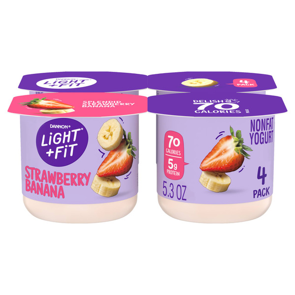 dannon light and fit yogurt nutrition