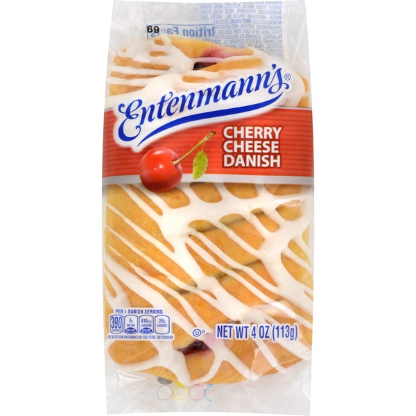 Entenmann's Single Serve Cherry and Cheese Danish (4 oz) Instacart