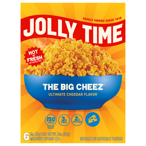 Jolly Time The Big Cheez Microwave Popcorn Same-Day Delivery or