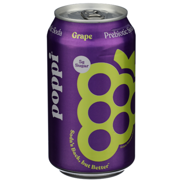 Poppi Grape Prebiotic Soda