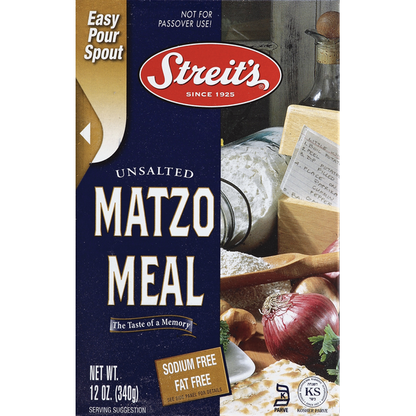 Streit's Matzo Meal, Unsalted Same-Day Delivery or Pickup | Strack