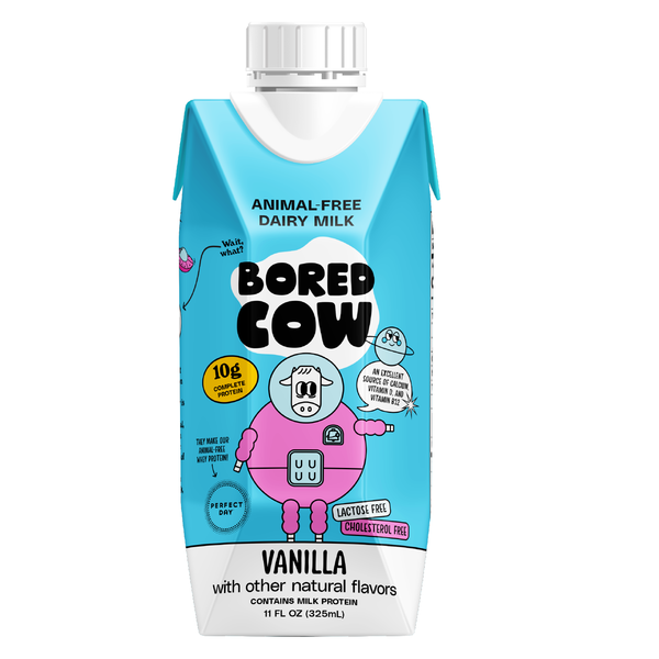 Bored Cow Vanilla, Animal-Free Dairy Milk