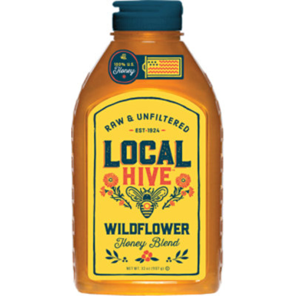 Local Hive Honey Blend, Raw & Unfiltered, Wildflower