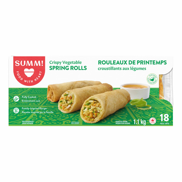 Summ! Vegetable Spring Rolls