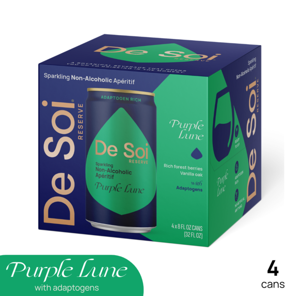 De Soi Non-Alcoholic Apéritif Purple Lune, Sparkling, Non