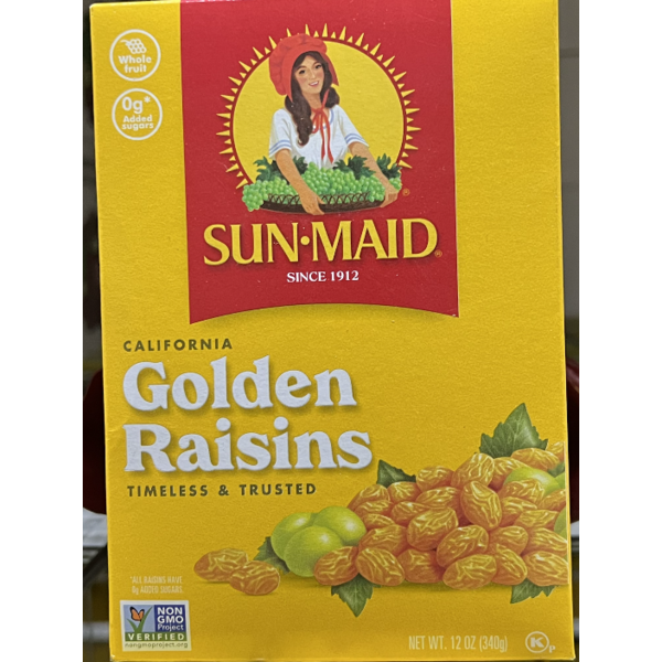 Sun Maid - Golden Raisin - 12 Oz