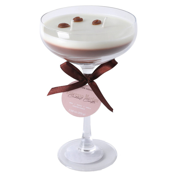 KIRKTON HOUSE Cocktail Glass Candle Espresso Martini Same-Day