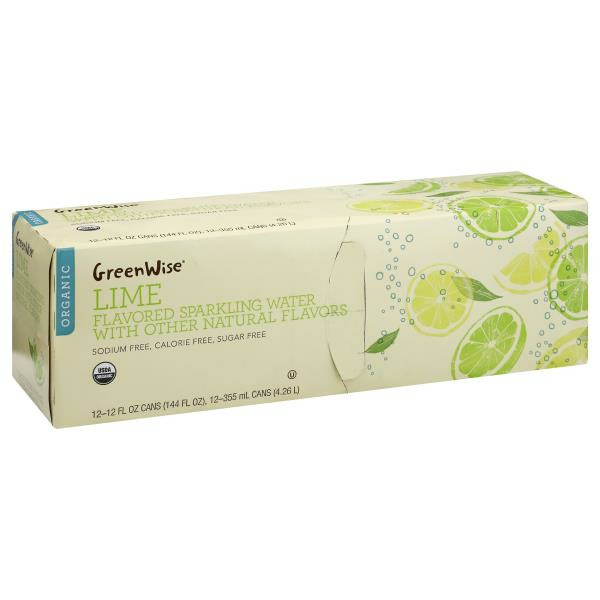 Publix GreenWise Sparkling Water, Organic, Lime SameDay Delivery or Pickup Instacart