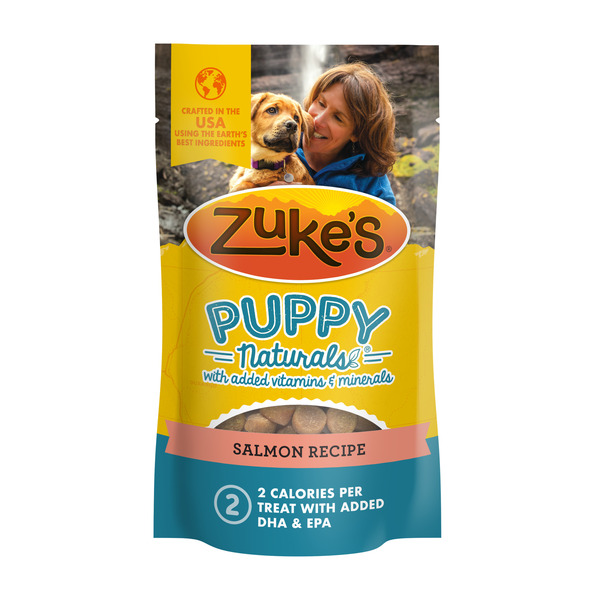 Zuke's Zuke’s Puppy Naturals Puppy Training Treats for Dogs of All Sizes, Pet Treats made with Real Salmon