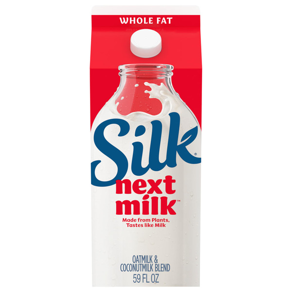 Silk Nextmilk Whole Fat Milk Alternative, Oat Milk and Plant-Based