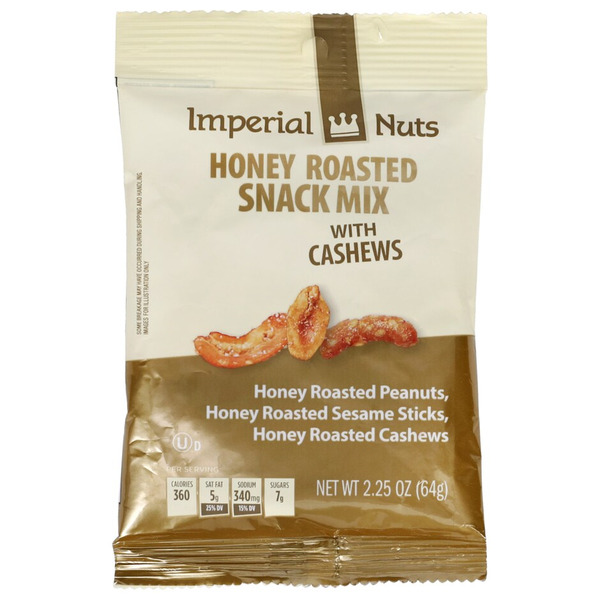 Imperial Nuts Honey Roasted Snack Mix With Cashews Same-Day
