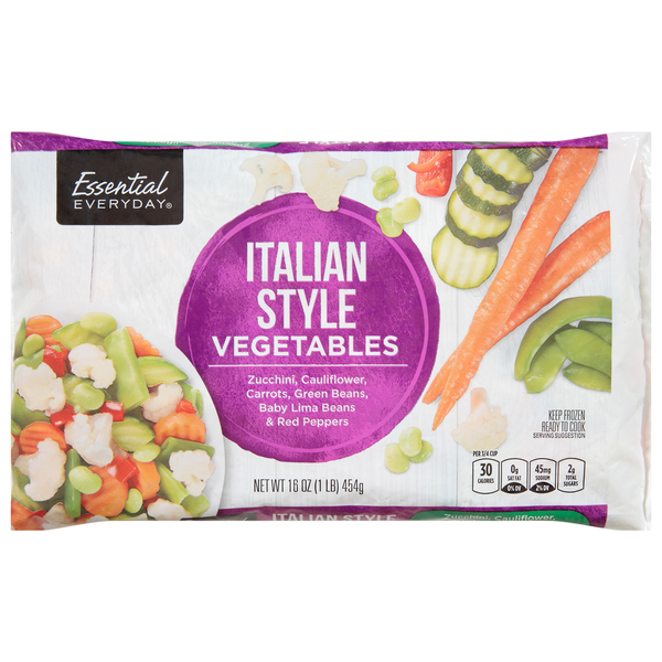 Essential Everyday Vegetables, Italian Style