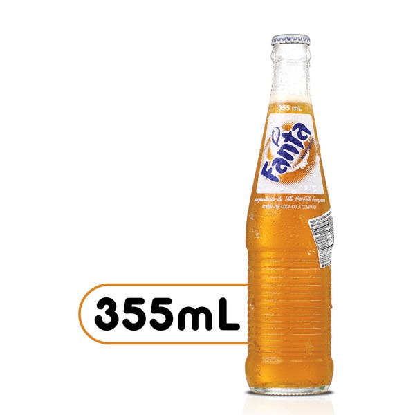 Fanta De Mexico Orange Soda (12 fl oz) Instacart