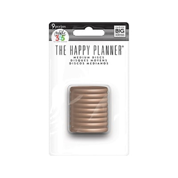 me & my BIG ideas Rose Gold The Happy Planner Classic Discs