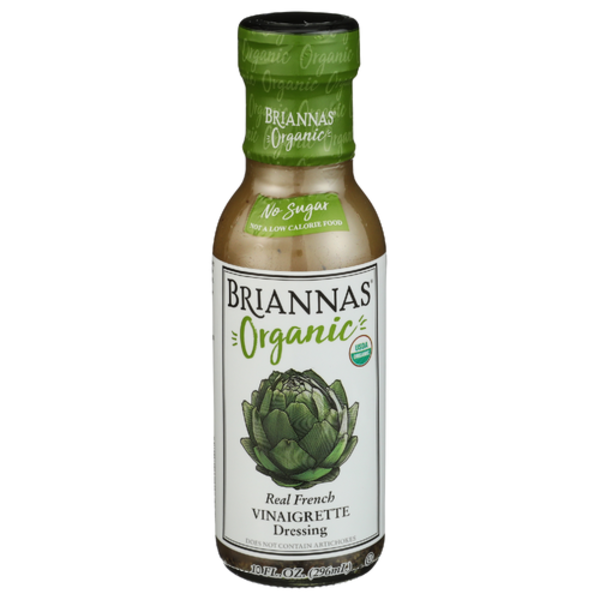 Briannas Organic Real French Vinaigrette Dressing