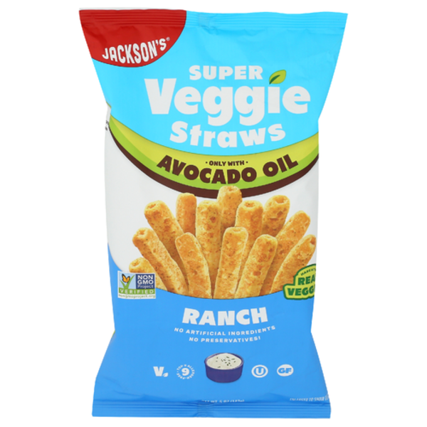 Jackson's Chips Ranch Avocado Oil Super Veggie Straws