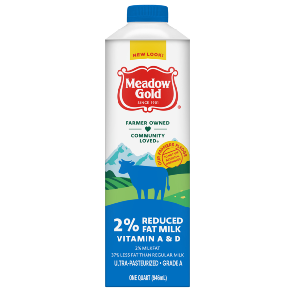Meadow Gold 2% Reduced Fat Milk