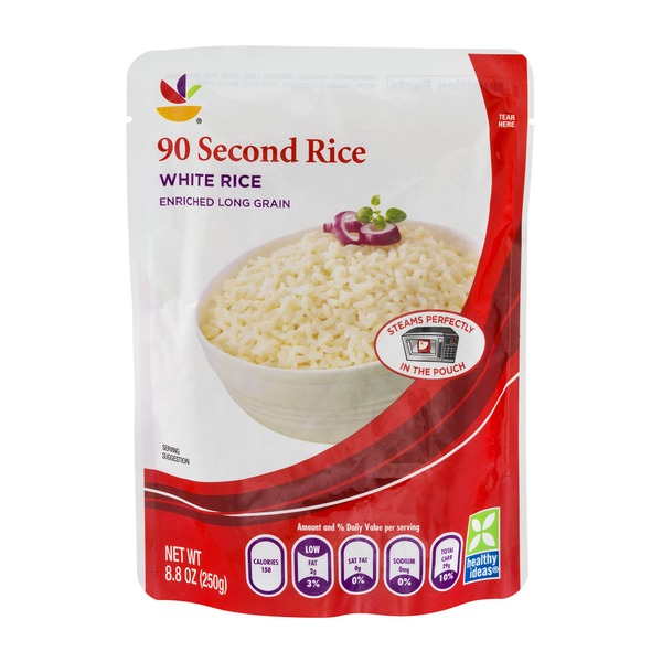 Ahold 90 Second Rice White Rice Enriched Long Grain (8.8 oz) Instacart