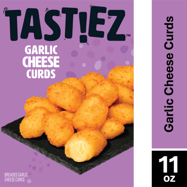 Tastiez Breaded Garlic Cheese Curds (Frozen Appetizers) Same-Day