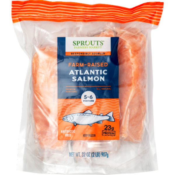 Sprouts Farmers Market The Fish Market Farm Raised Atlantic Salmon Same ...