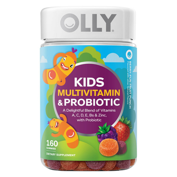 OLLY Kids Multivitamin & Probiotic, 160 Gummies