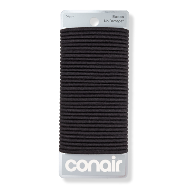 Conair Accessories No Damage Black Elastics