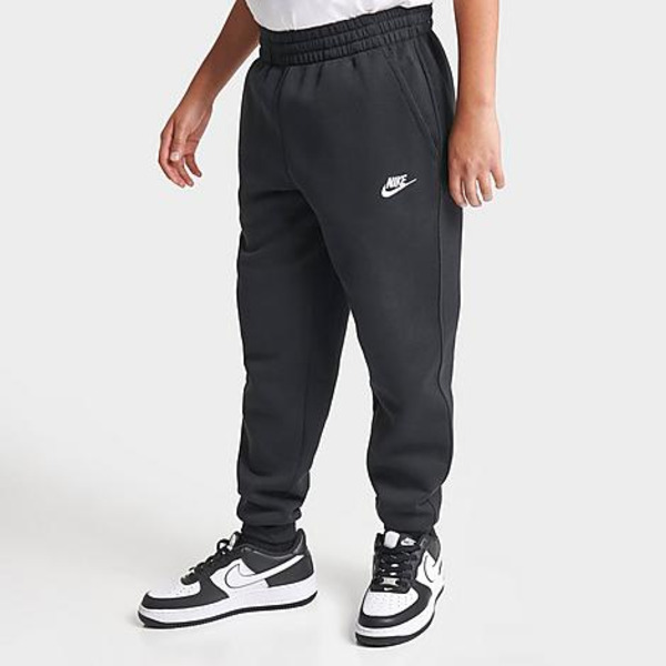 Nike Sportswear Youth Club Fleece Joggers - Black & White