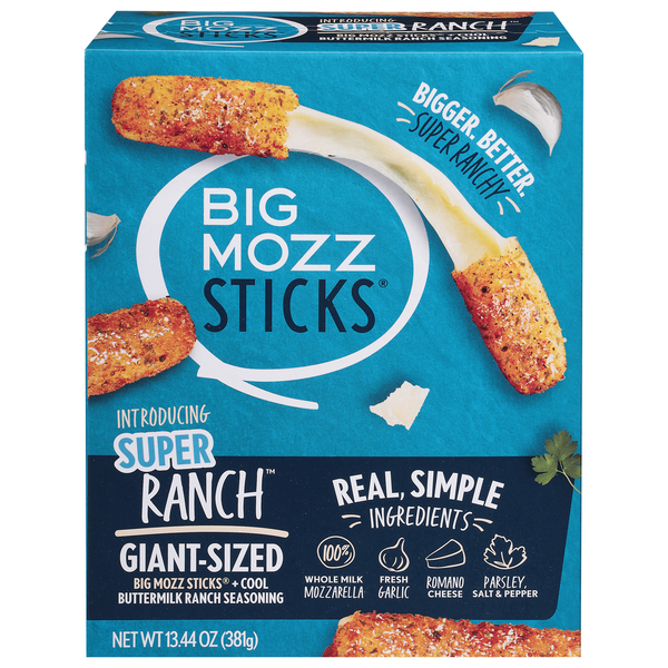 Big Mozz Sticks, Super Ranch, Giant-Sized Same-Day Delivery or