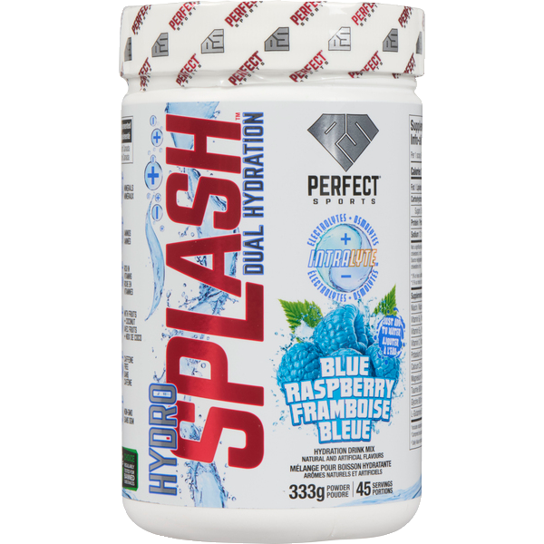 PERFECT Sports Blue Raspberry Dual Hydration Hydro Splash Same-Day ...
