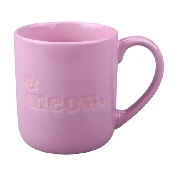 Celebrate It Meow Valentine's Day Mug - Pink