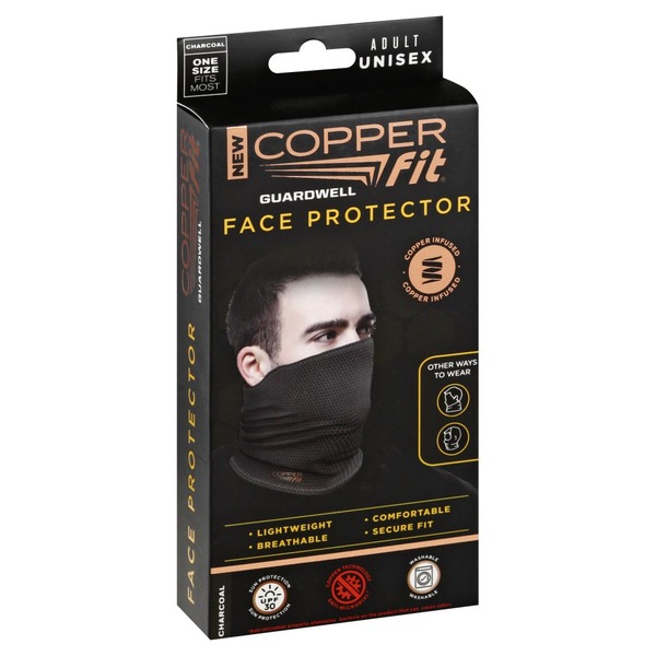 Copper Fit Copper Fit Face Protector Grey (1 each) Instacart