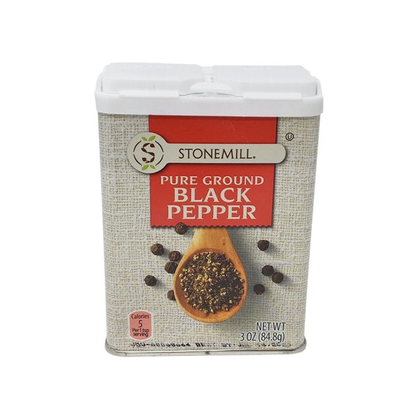 Stonemill Ground Black Pepper (4 oz) from ALDI Instacart