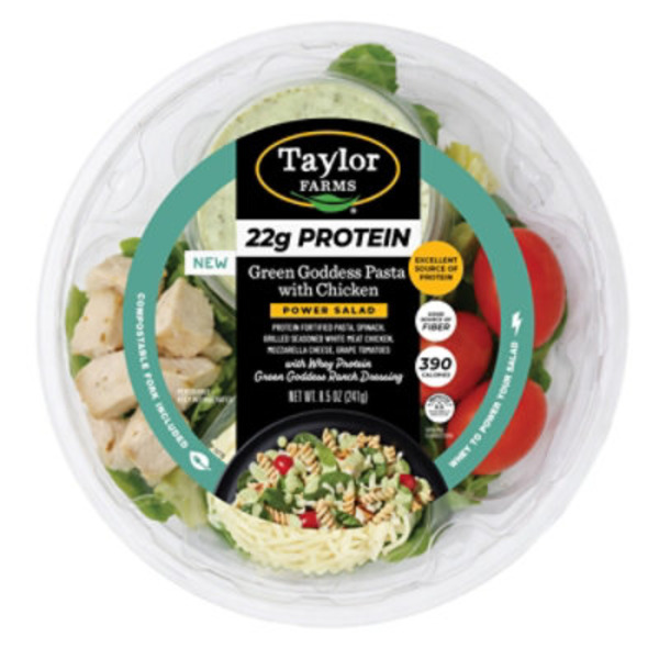 Taylor Farms Green Goddess Pasta Salad Bowl