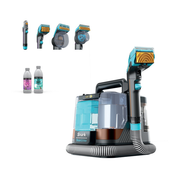 Shark StainStriker HairPro Pet, Portable Carpet, Area Rug & Upholstery Cleaner for Pets - Gray