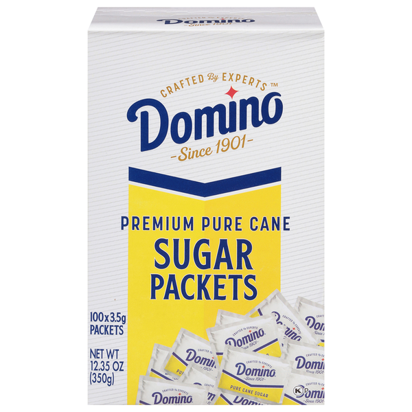 Domino Premium Pure Cane Sugar Packets Same-Day Delivery or Pickup