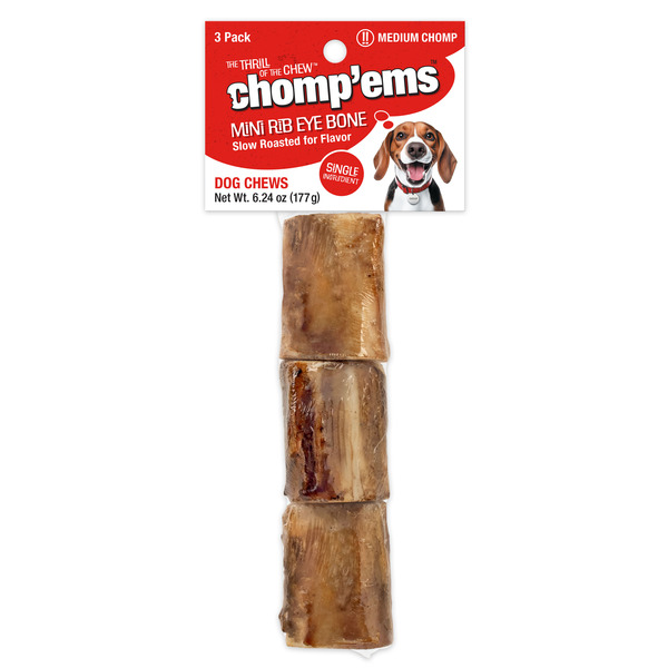 Mini Chomp Chomp'ems Mini Rib Eye Bone Same-Day Delivery or Pickup | Coborn's ...